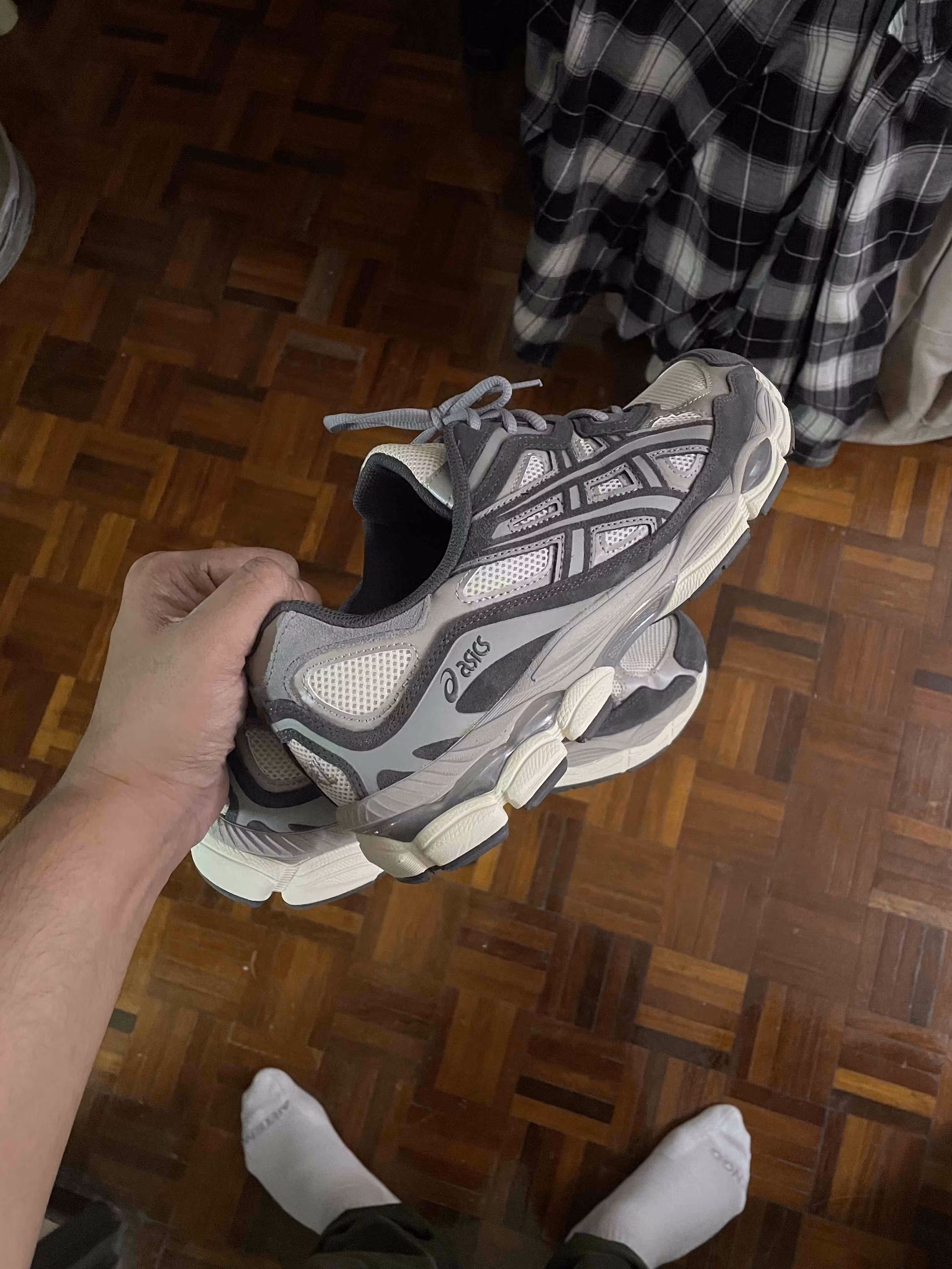 ASICS Gel NYC 'Oatmeal Obsidian Grey' 1201A789-250 ASICS Gel NYC 'Oatmeal Obsidian Grey' 1201A789-250